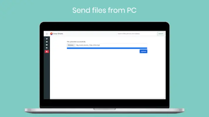 Mobile To PC File Transfer android App screenshot 0