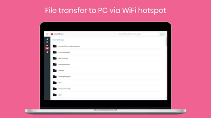 Mobile To PC File Transfer android App screenshot 1