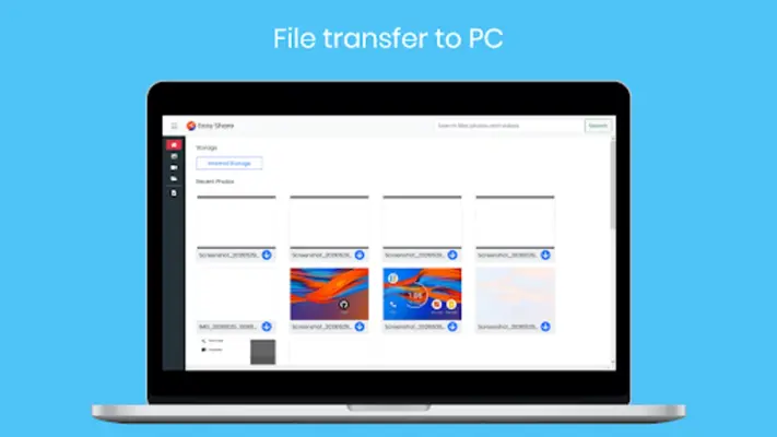 Mobile To PC File Transfer android App screenshot 3